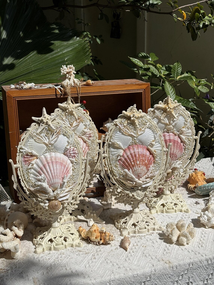 Scallop Shell Vanity Mirror