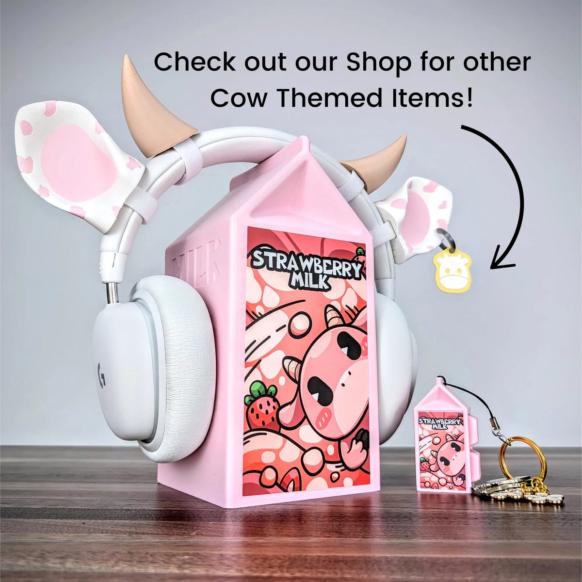 Milky Headset Holder