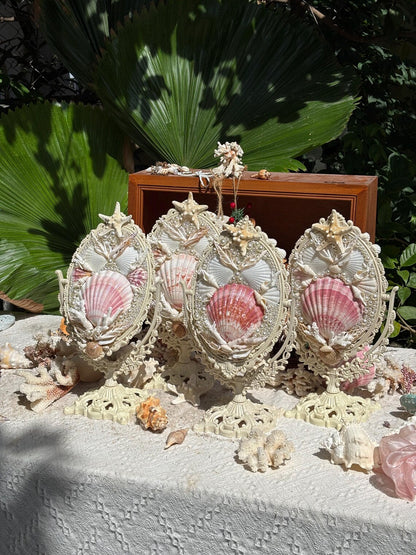 Scallop Shell Vanity Mirror