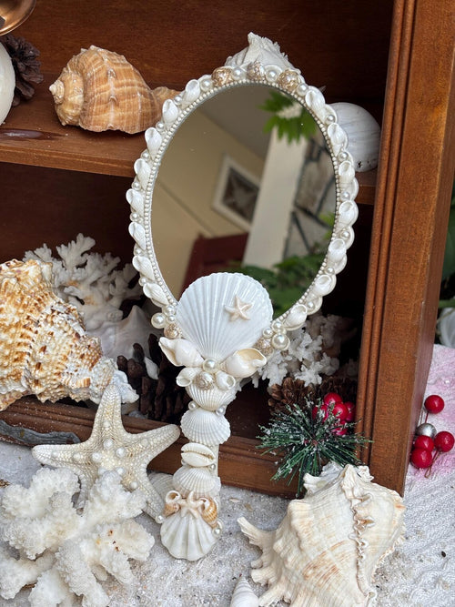 Seashell Hand Mirror