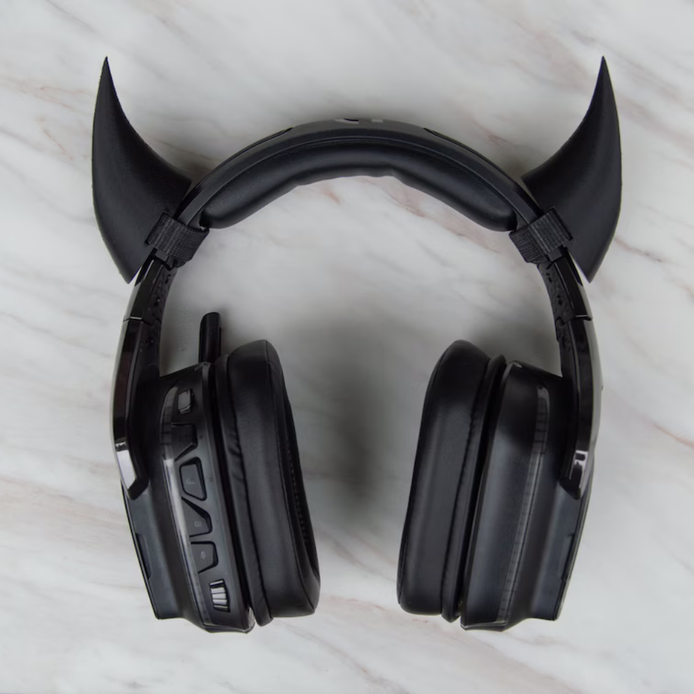 Demon Horns Clip V1 – 3D Printed