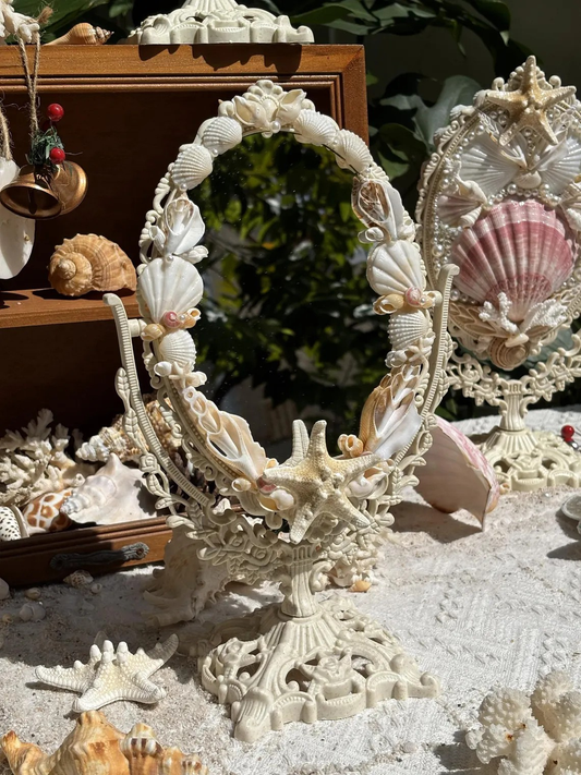 Scallop Shell Vanity Mirror