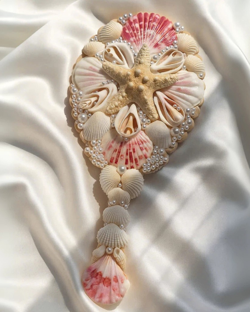 Seashell Hand Mirror