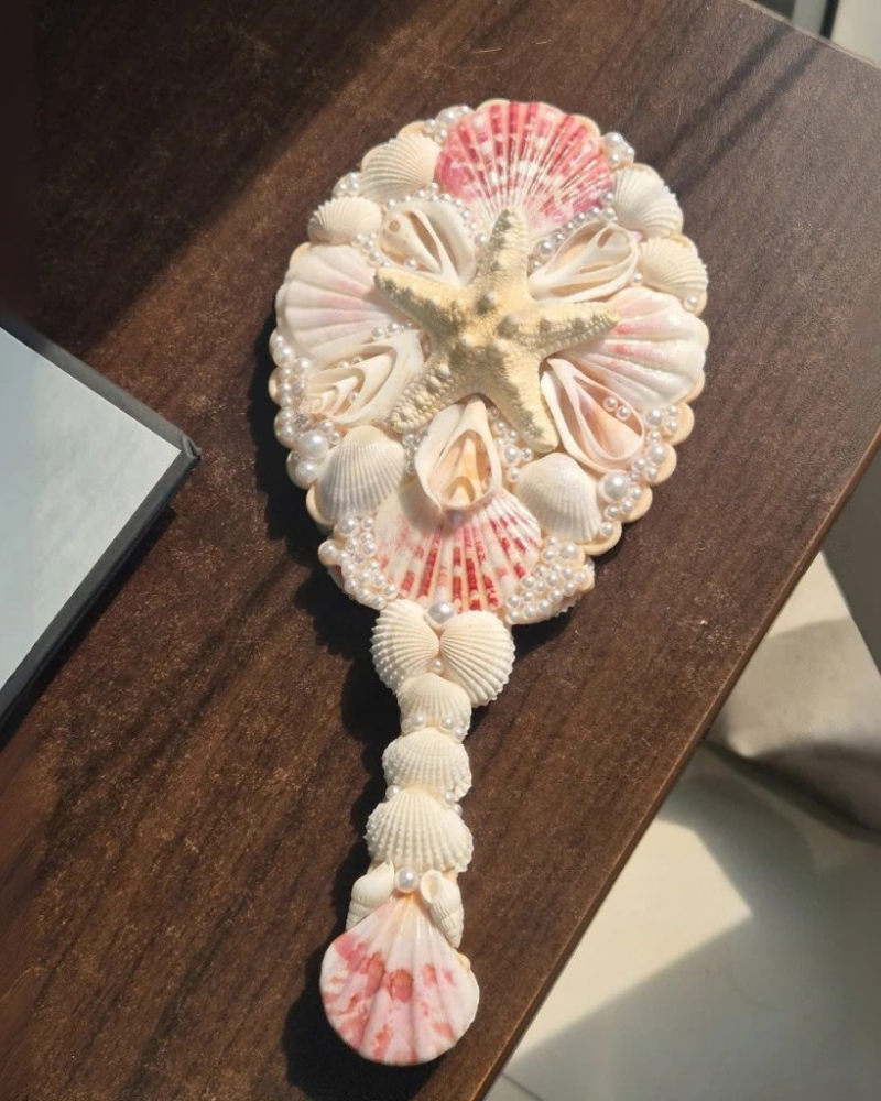 Seashell Hand Mirror
