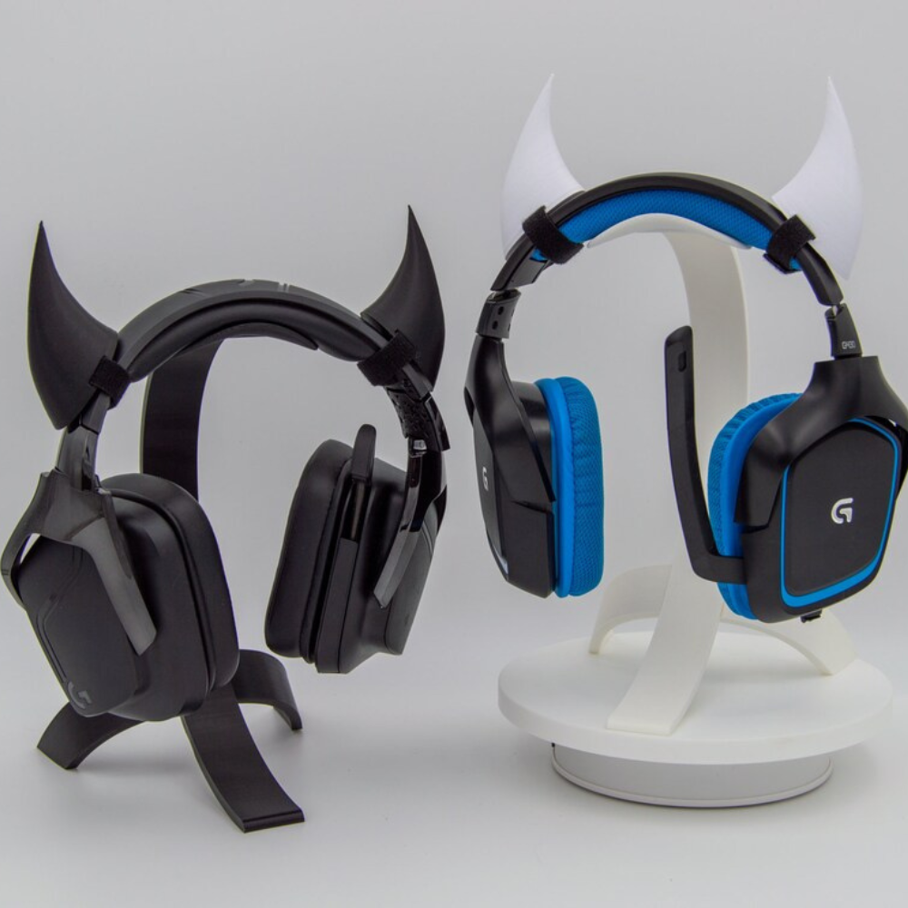 Demon Horns Clip V1 – 3D Printed