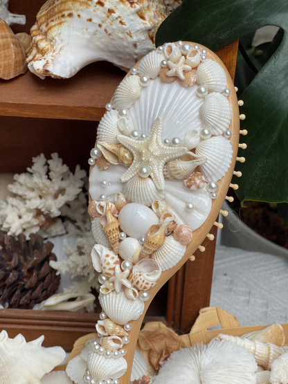 Seashell Hair Brush