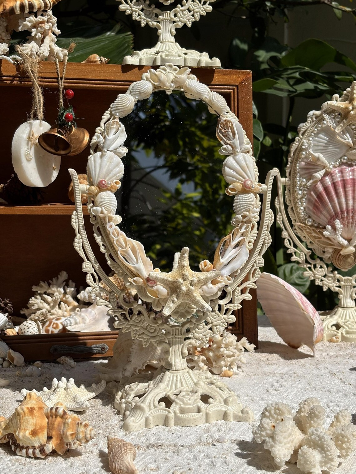 Scallop Shell Vanity Mirror