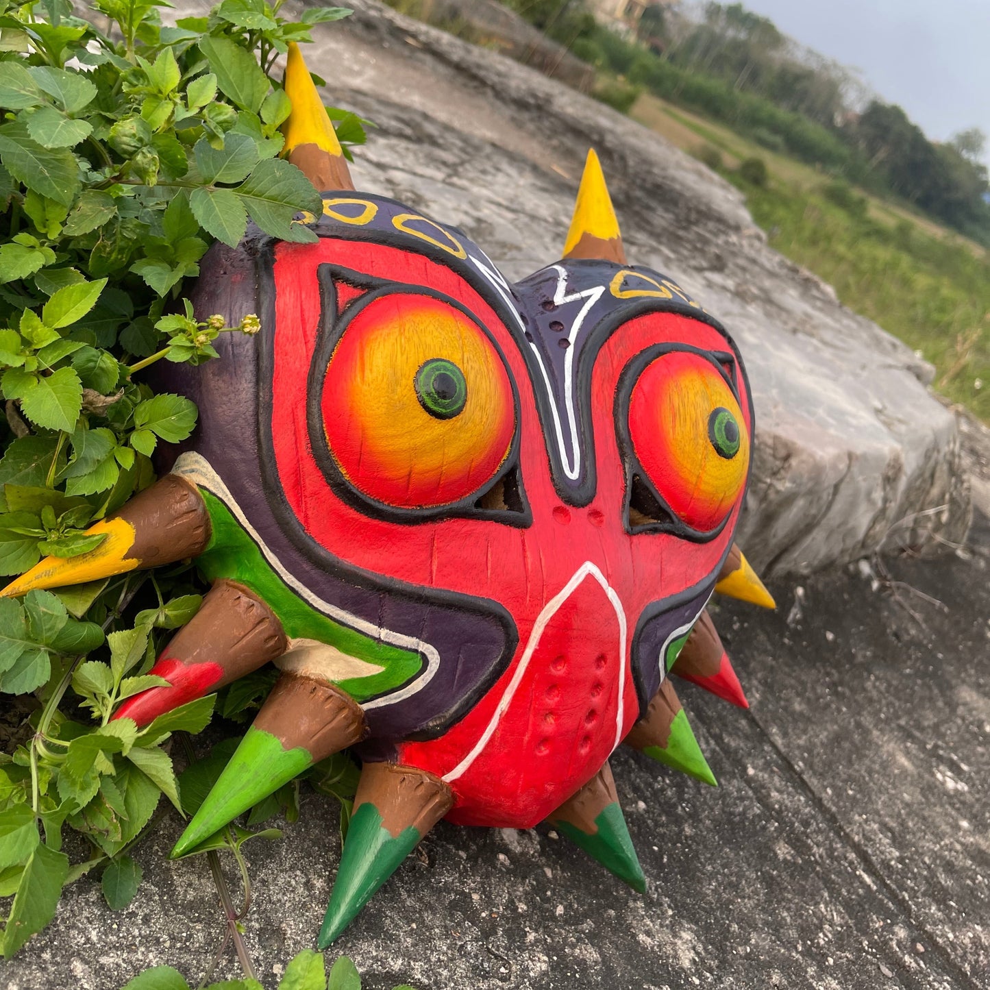 Wooden Majorae Mask V2