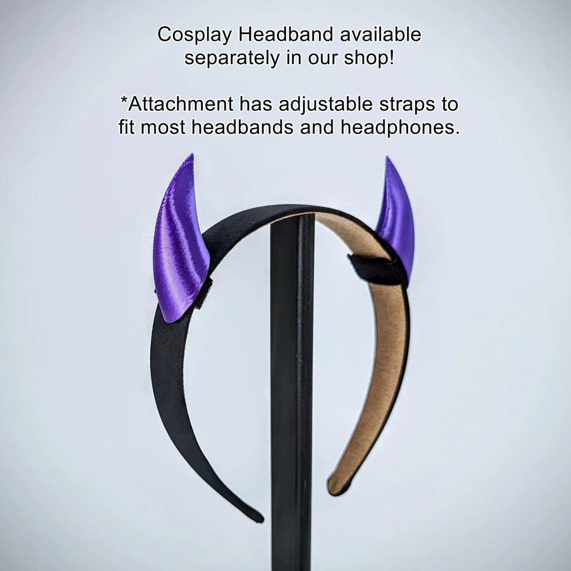 Tiny Demon Horns for Headset