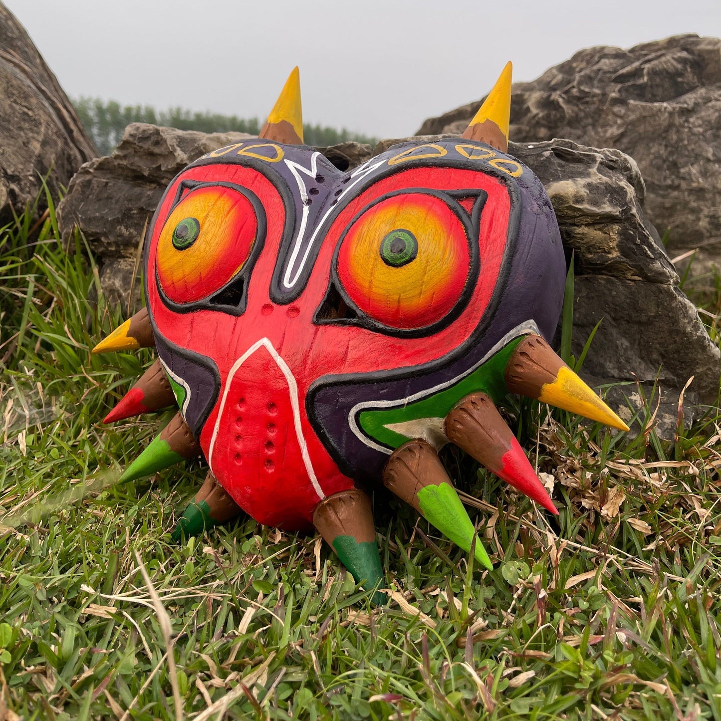 Wooden Majorae Mask V2
